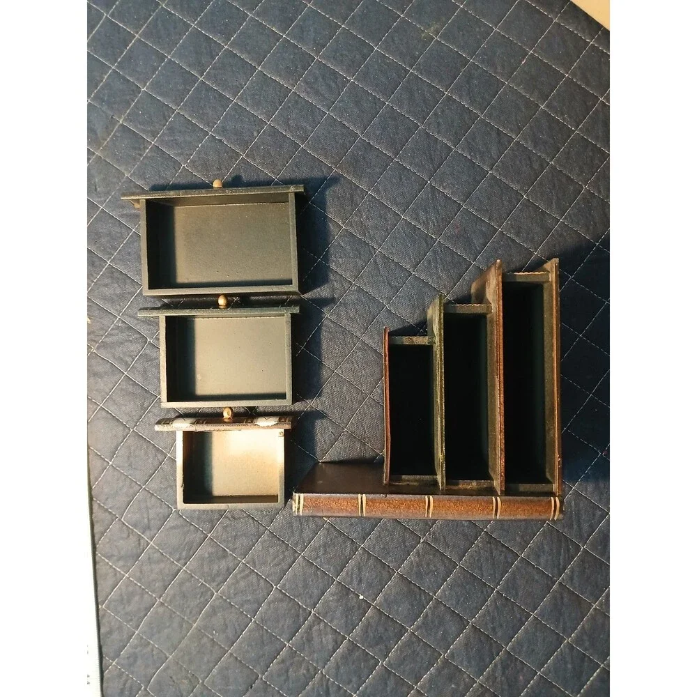 Wooden painted bookend